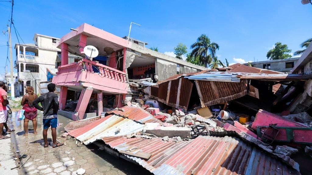 Las desoladoras imágenes que deja el terremoto de 7,2 grados que ha sacudido a Haití