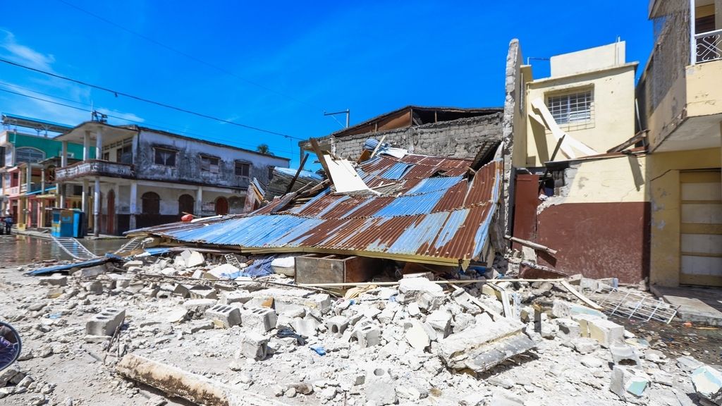 Registrado un seísmo de magnitud 7,2 en la costa de Haití, en imágenes