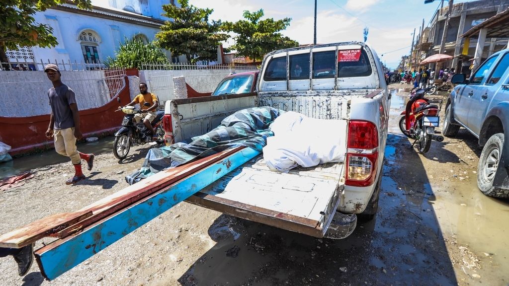 Registrado un seísmo de magnitud 7,2 en la costa de Haití, en imágenes