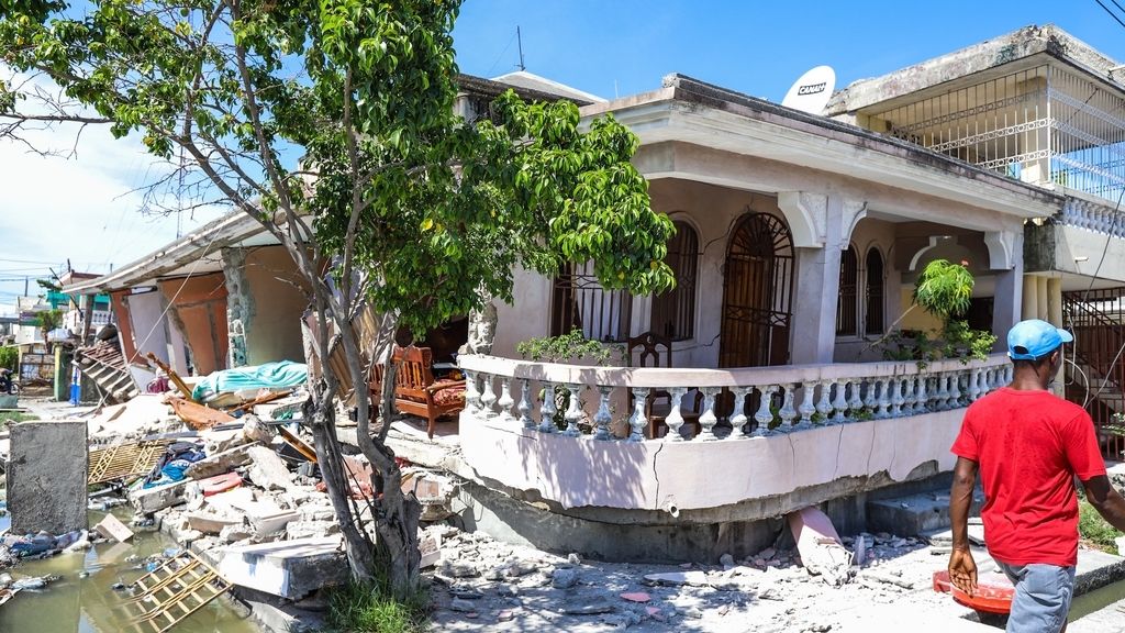 Registrado un seísmo de magnitud 7,2 en la costa de Haití, en imágenes