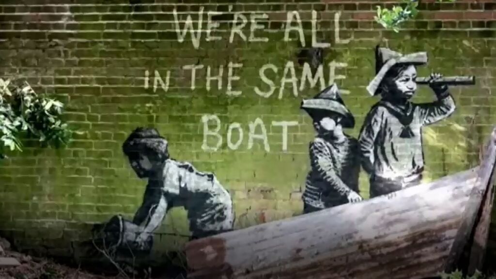Banksy reconoce 10 nuevas obras en ciudades costeras de Inglaterra