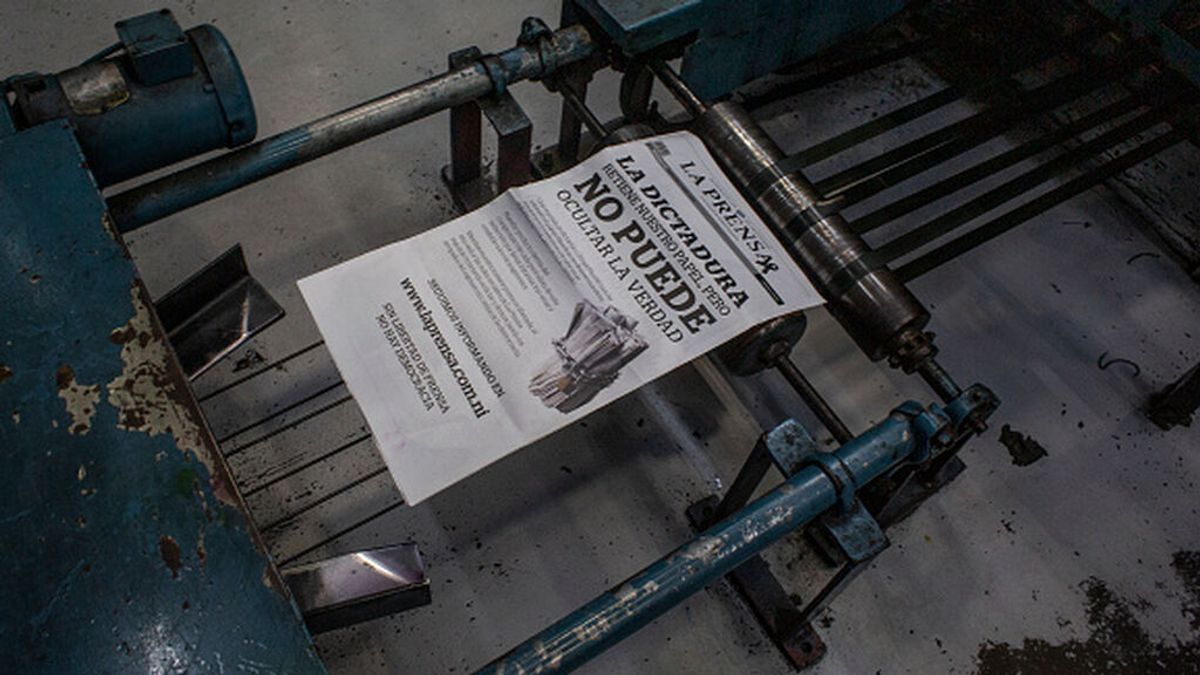 El régimen de Ortega allana la sede del diario "La Prensa" en Nicaragua El régimen de Ortega allana la sede del diario "La Prensa" en Nicaragua