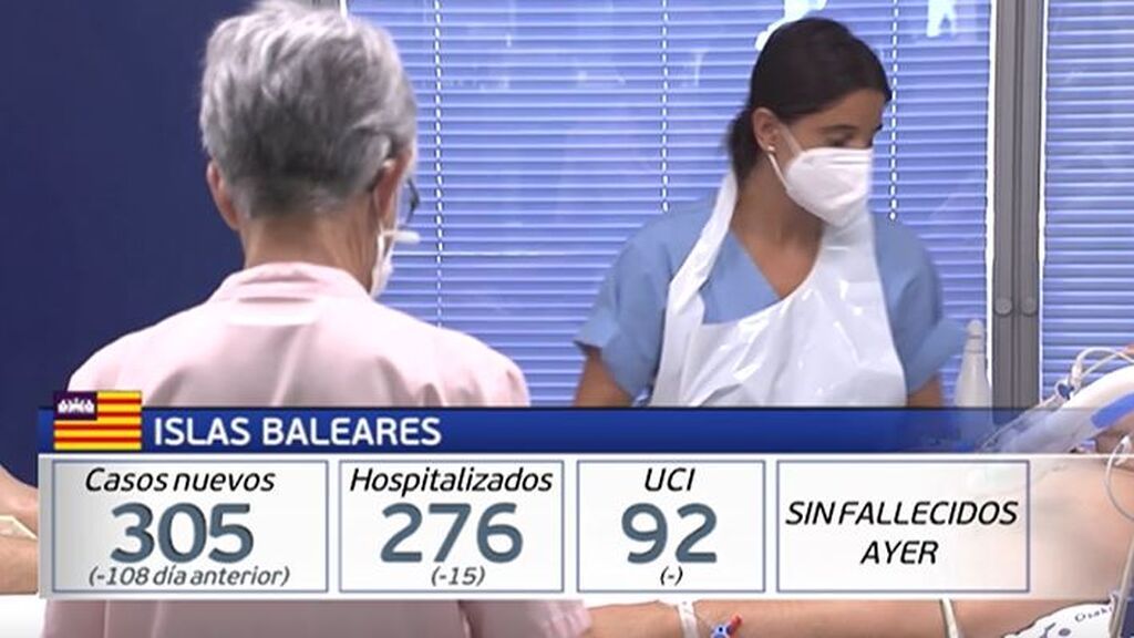 Baleares alerta de su saturación hospitalaria: se plantean trasladar a pacientes a la península en los próximos días