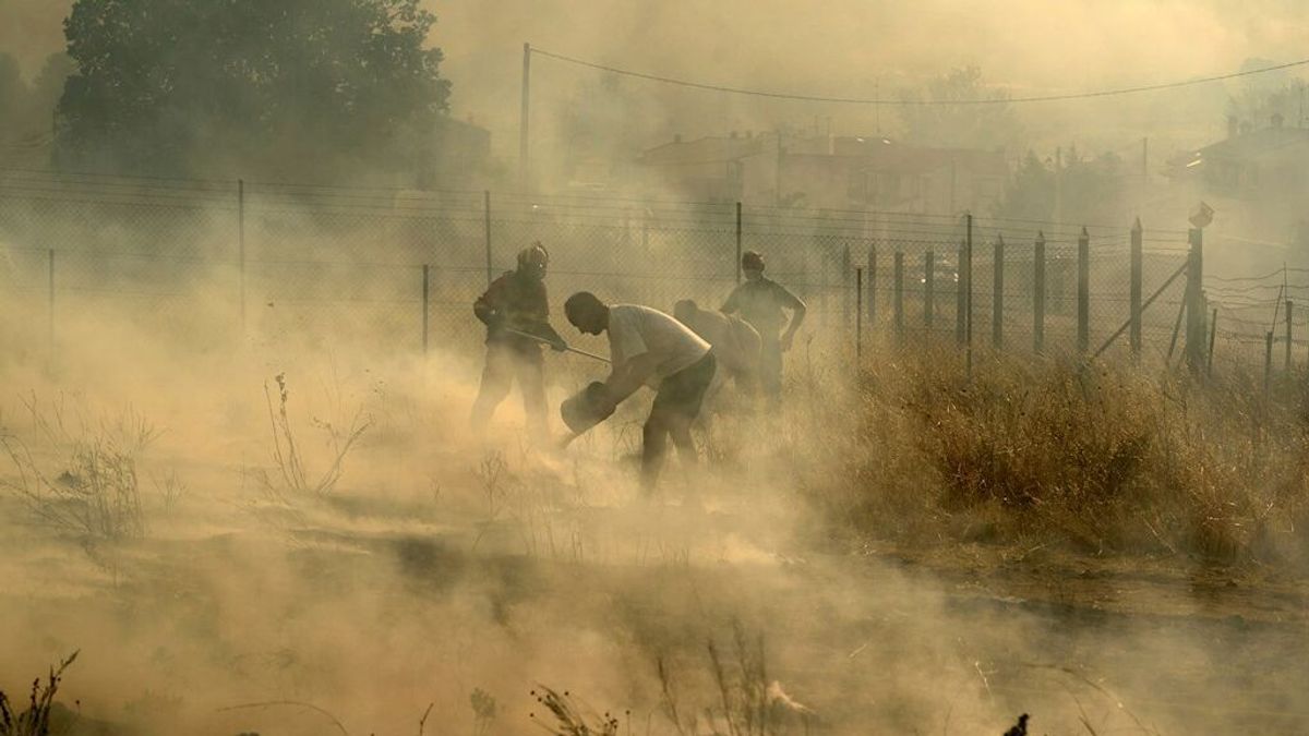 El incendio de Ávila, el más grave del fin de semana en España El incendio de Ávila, el más grave del fin de semana en España