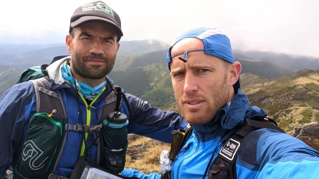 David Senra Eiroa y Marcos Muiño García, dos de los integrantes del equipo Tracktherace