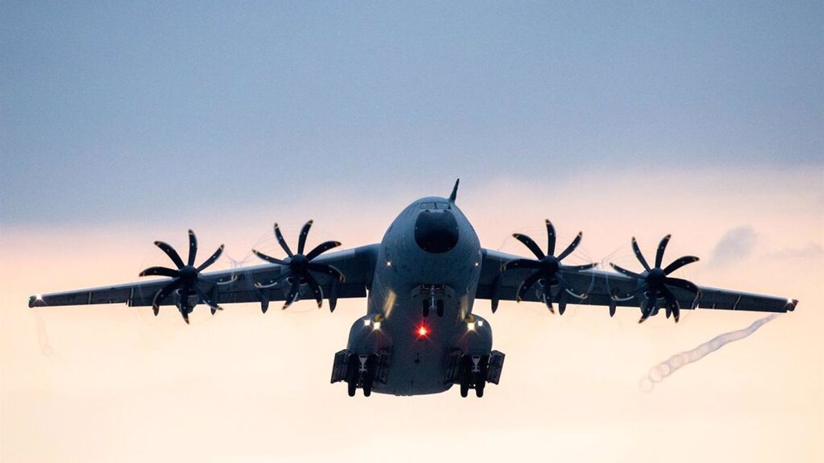 El primer avión alemán abandona Kabul con siete personas a bordo de las 114 que podía transportar El primer avión alemán abandona Kabul con siete personas a bordo de las 114 que podía transportar