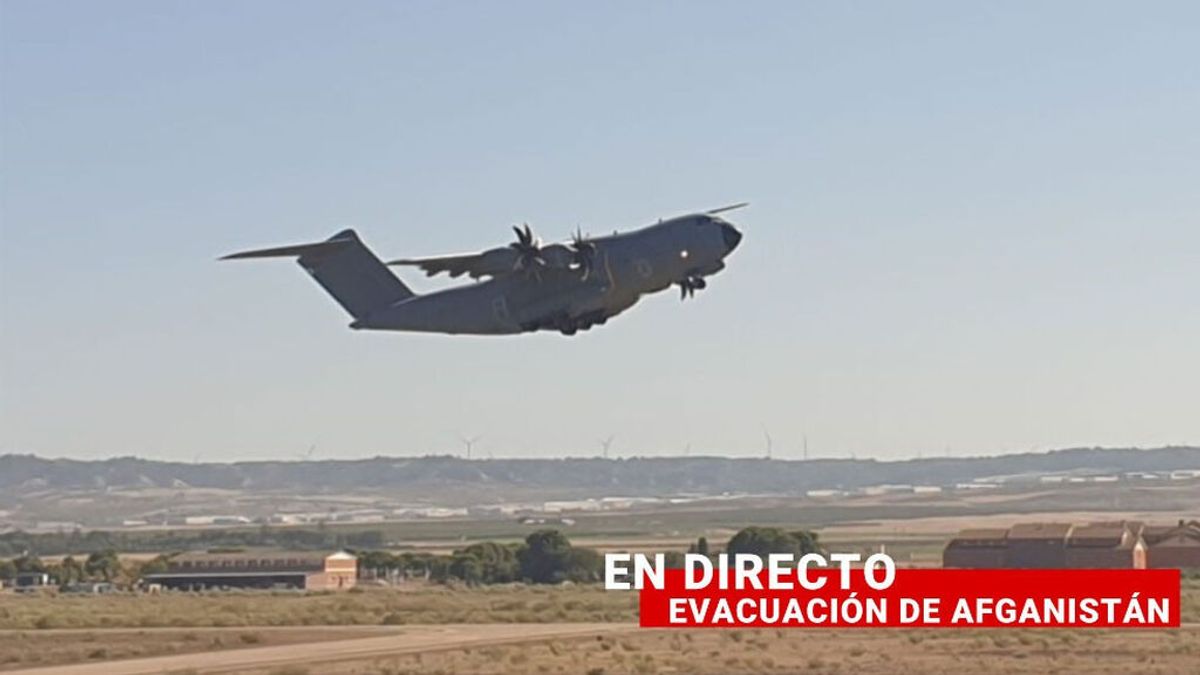 Última hora de Afganistán: evacuación de Kabul y llegada de vuelos españoles
