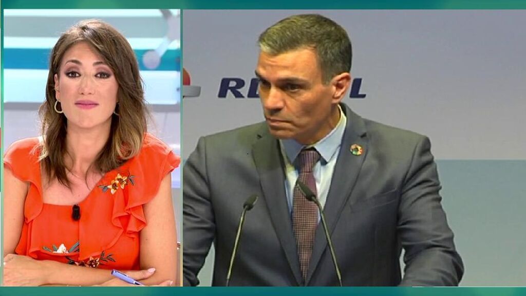 Patricia Pardo, muy crítica con Sánchez: "Me vais a permitir la pullita"