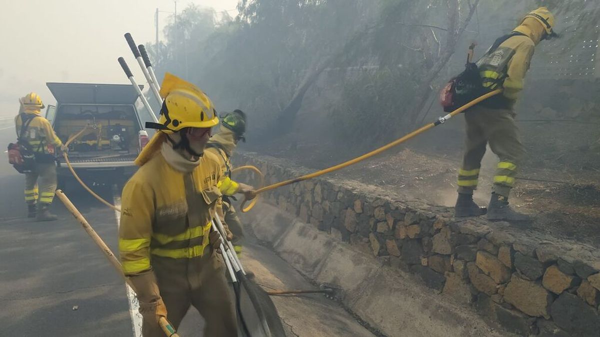 Controlado el incendio de La Palma Controlado el incendio de La Palma