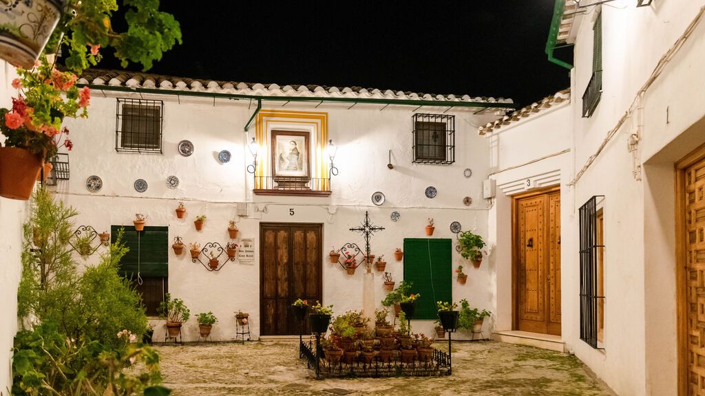 Plaza de San Antonio, en Priego de Córdoba.