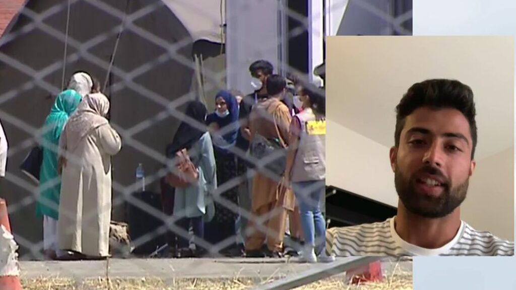 Afgano preocupado por su padre