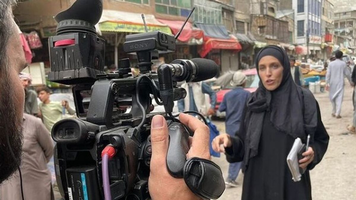 Clarissa Ward, la corresponsal de la CNN en Afganistán que se enfrenta a los talibanes