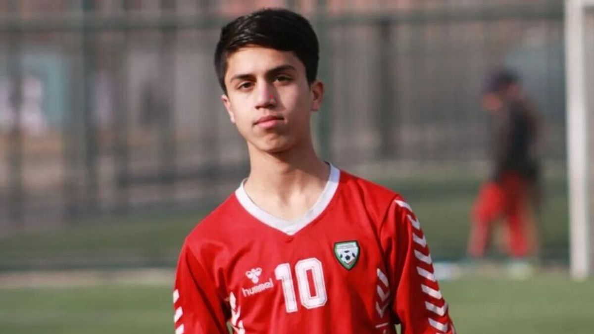 Zaki Anwari, el joven futbolista que murió al caer del C 17 que despegó de Kabul