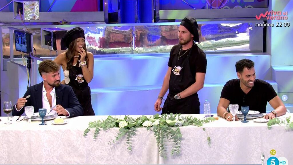 La puntuación de la cena de Tom Brusse y Melyssa Pinto