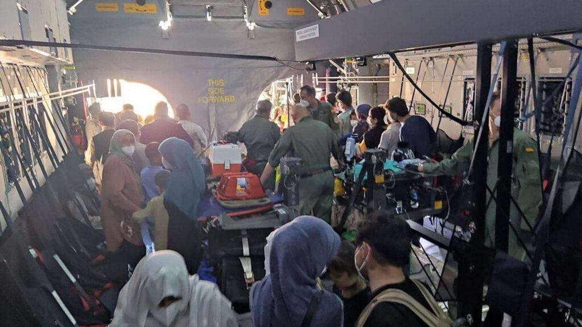 El segundo grupo evacuado desde Afganistán ya está en España El segundo grupo evacuado desde Afganistán ya está en España