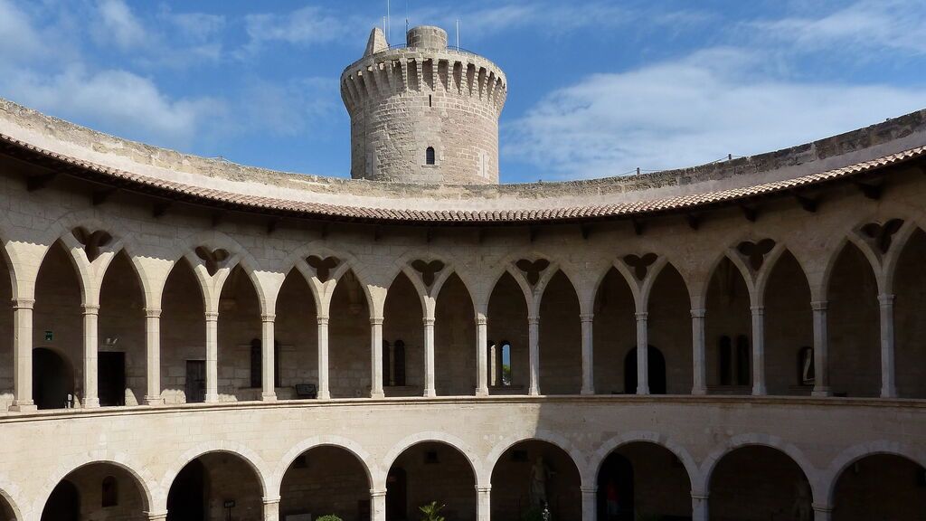 Castillo de Bellver, en Palma de Mallorca.