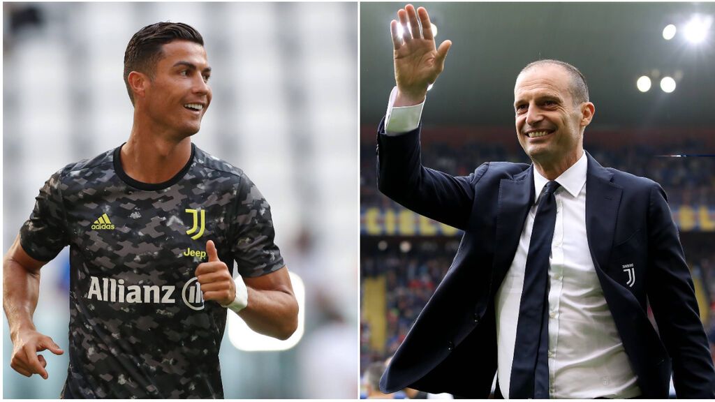 Allegri despeja el futuro de Cristiano: "Me ha dicho que se queda"