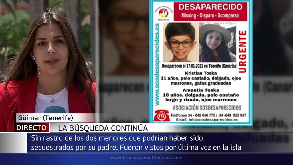 Sin rastro de los dos menores alemanes secuestrados por su padre: fueron vistos por última vez en Tenerife