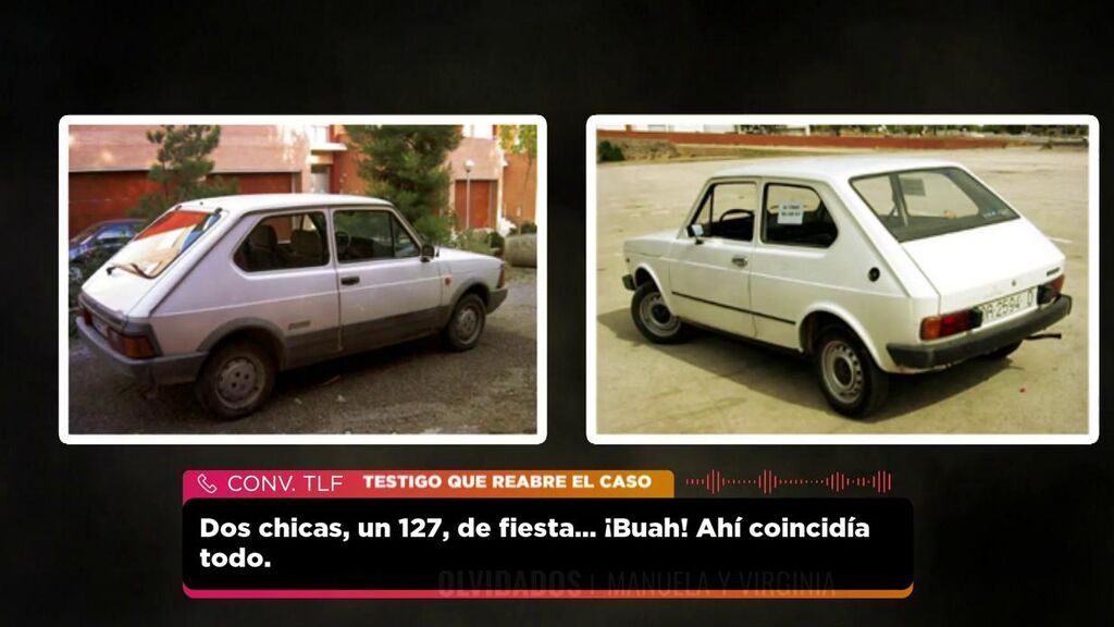 El coche del sospechoso, un Seat 127