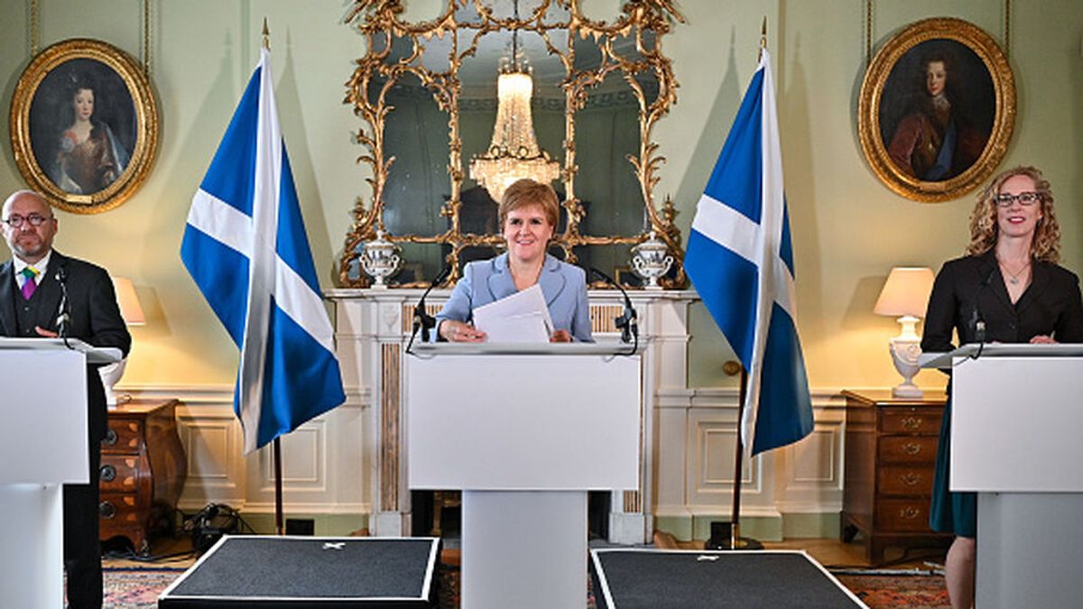 Un pacto para garantizar un nuevo referéndum en Escocia Un pacto para garantizar un nuevo referéndum en Escocia