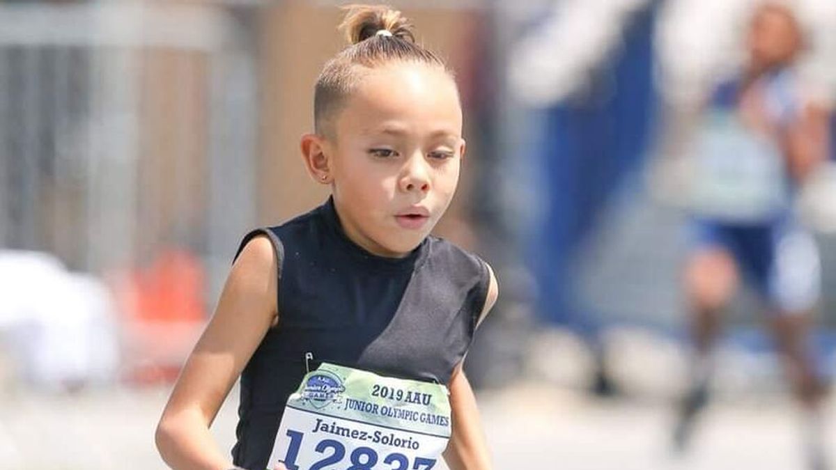 La gran promesa del atletismo solo tiene 9 años: Víctor Jaimez-Solorio, de récord en récord