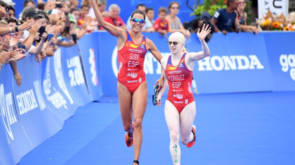Susana Rodríguez, triatleta paralímpica