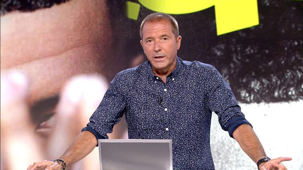 Manu Carreño, en un momento del programa.