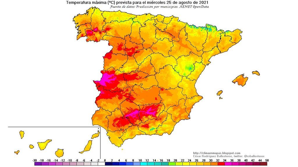 miercoles maximas