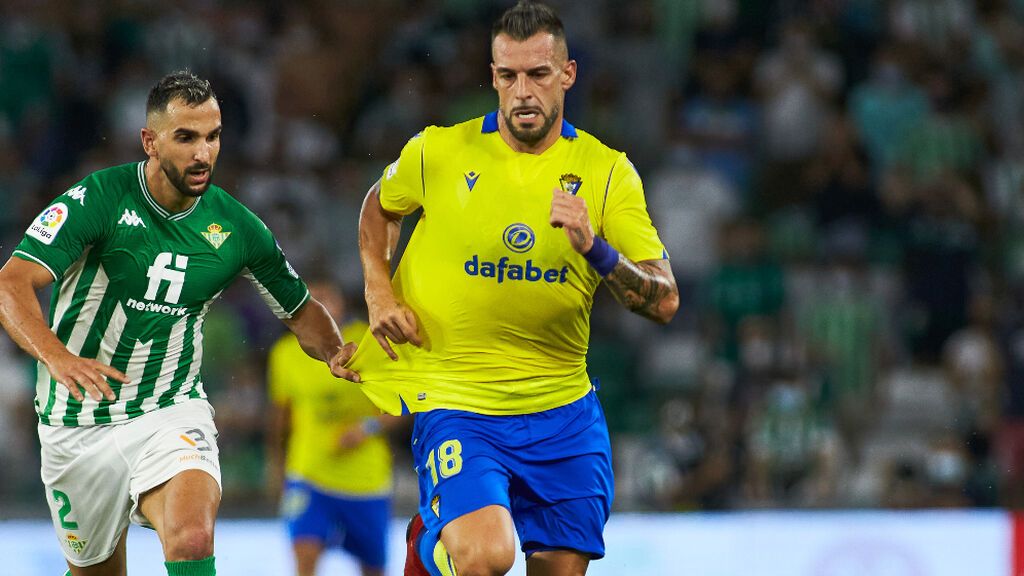 Álvaro Negredo, jugador del Cádiz