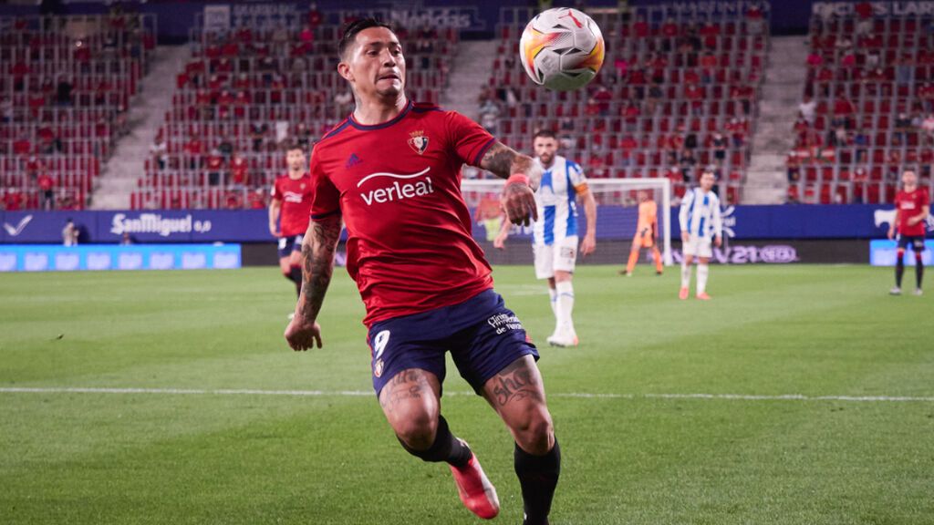 Chimy Ávila, jugador del Osasuna