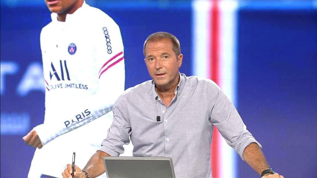 Manu Carreño, en un momento del programa.