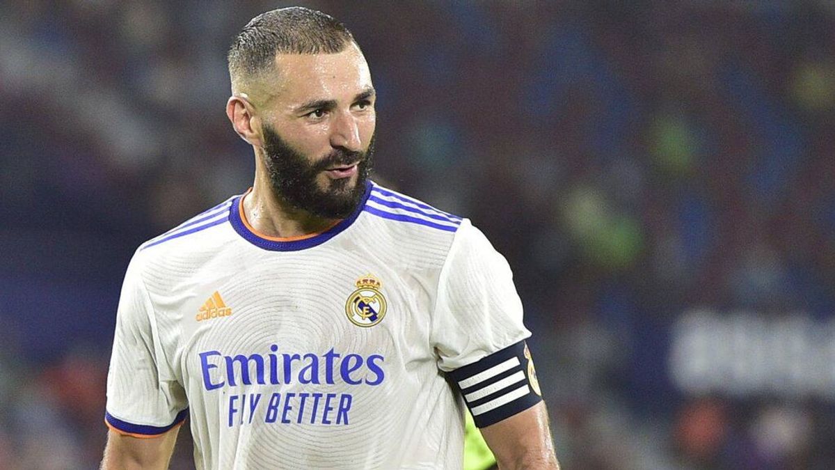 Benzema, en un partido del Madrid esta temporada. Benzema, en un partido del Madrid esta temporada.
