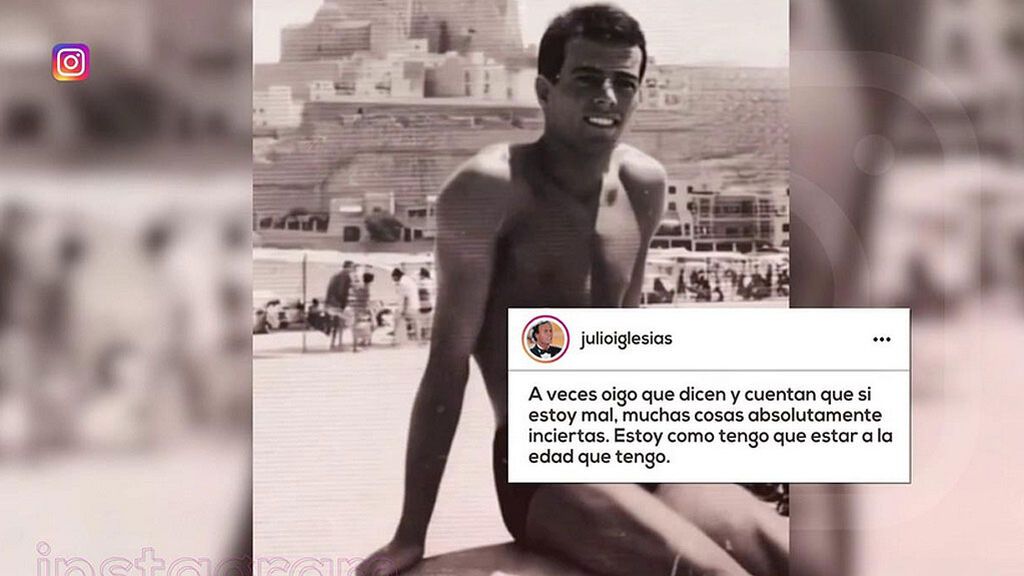 Julio Iglesias zanja los rumores sobre su estado de salud: “Estoy como tengo que estar a la edad que tengo”