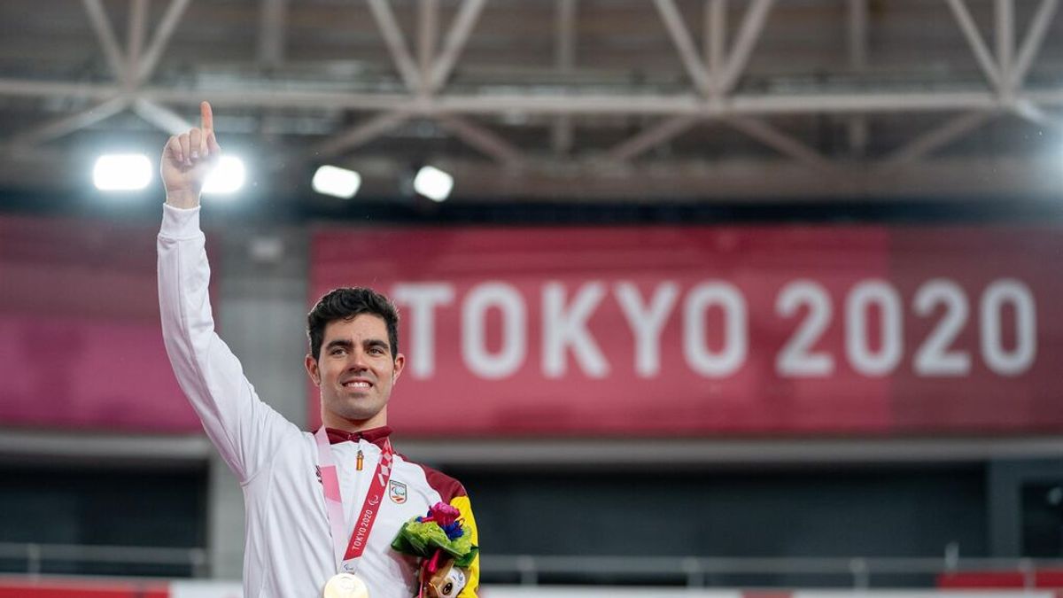 Primer oro para España: Alfonso Cabello, campeón paralímpico del kilómetro contrarreloj