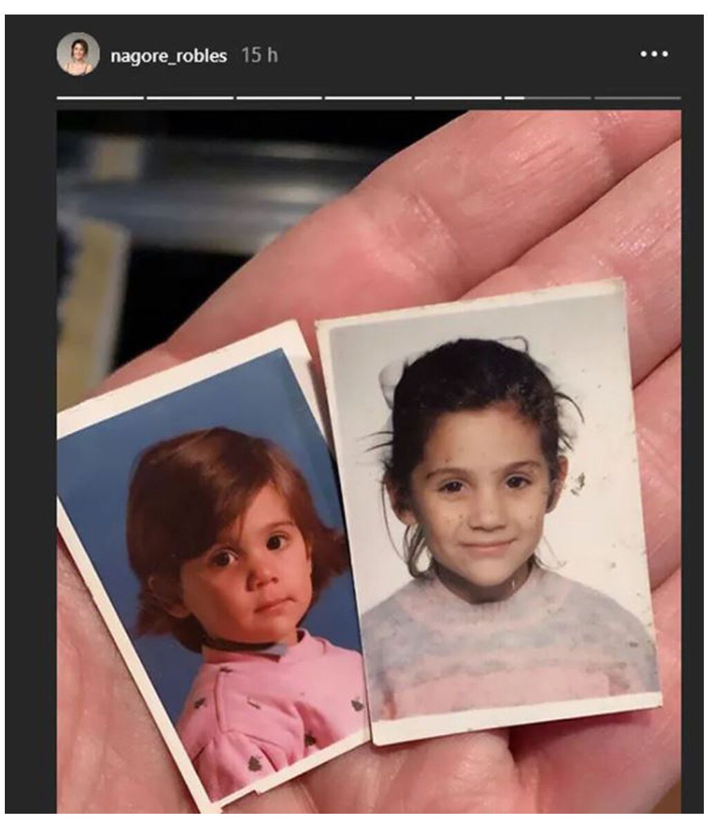 La foto de pequeña con la que Nagore Robles enamora a sus seguidores