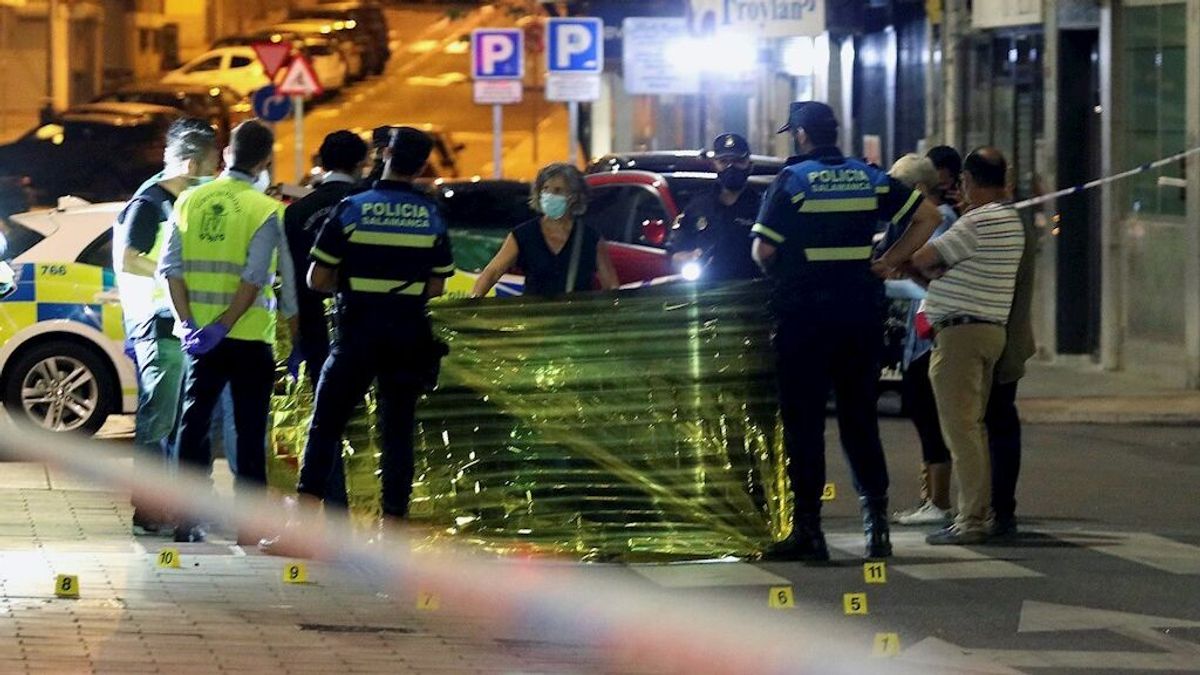 Un hombre muerto y una mujer herida en un tiroteo de madrugada en Salamanca Un hombre muerto y una mujer herida en un tiroteo de madrugada en Salamanca