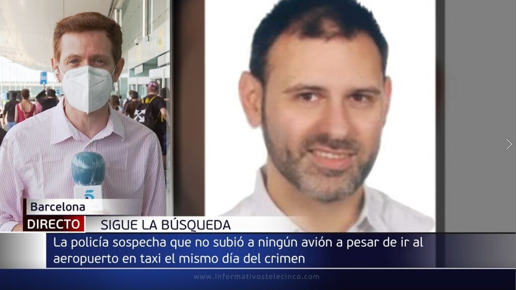 Nuevas pistas de la huida del hombre acusado de matar a su hijo en Barcelona: habría ido en taxi al aeropuerto
