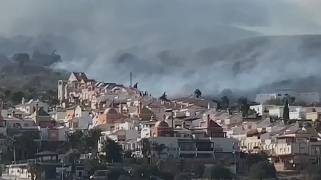 Incendio en Granada