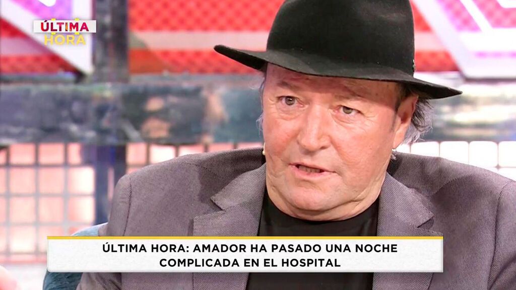 Amador Mohedano pasa una noche complicada en el hospital Socialité 2021 Programa 483