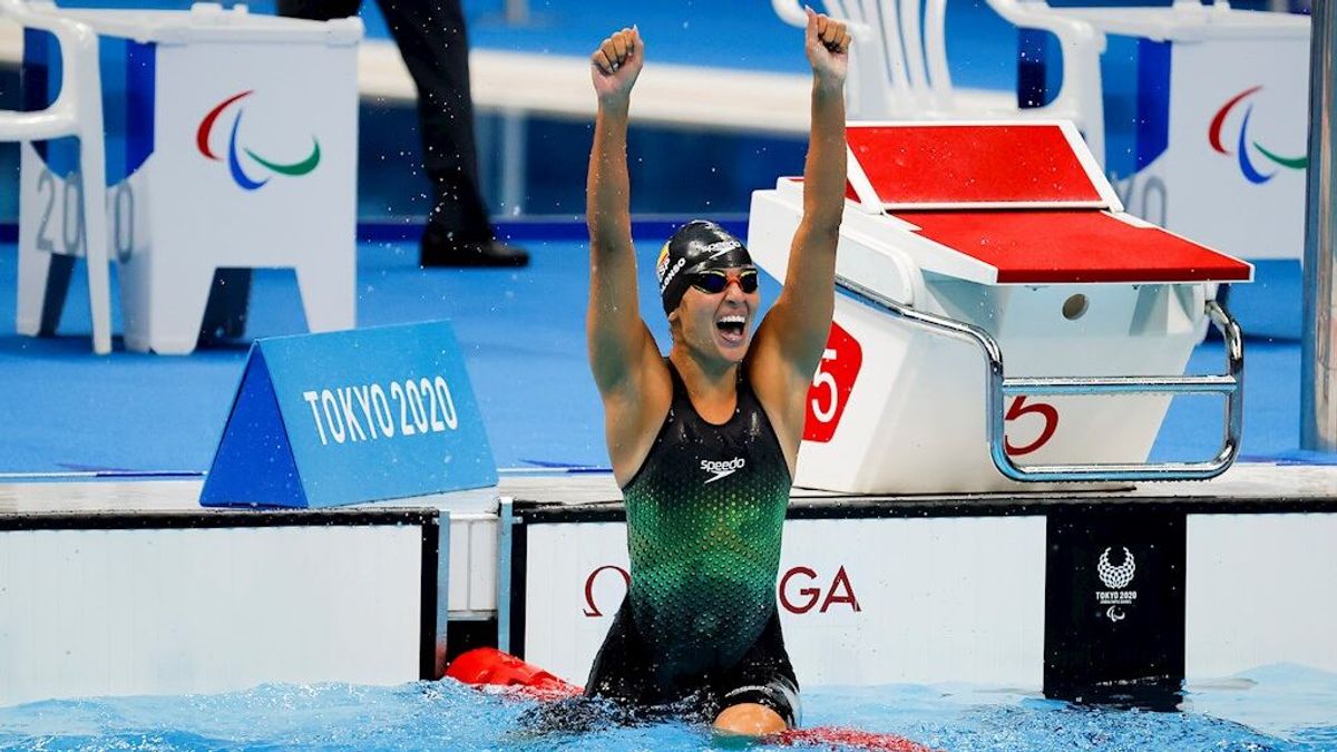 La tinerfeña Michelle Alonso se lleva el oro en los 100 braza SB4 La tinerfeña Michelle Alonso se lleva el oro en los 100 braza SB4
