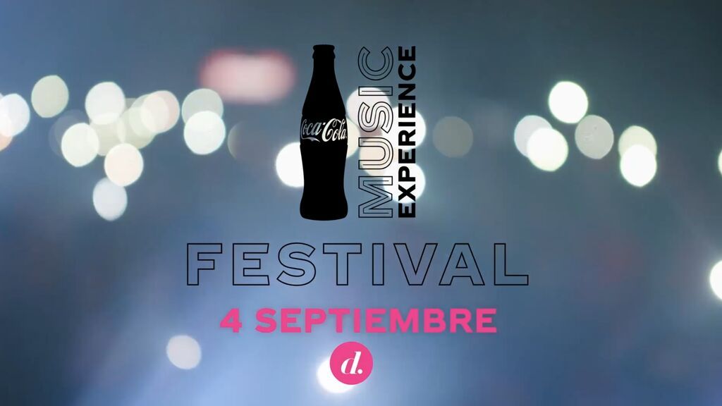 Coca-Cola Music Experience, en directo en Divinity: no te lo pierdas el viernes 4 de septiembre