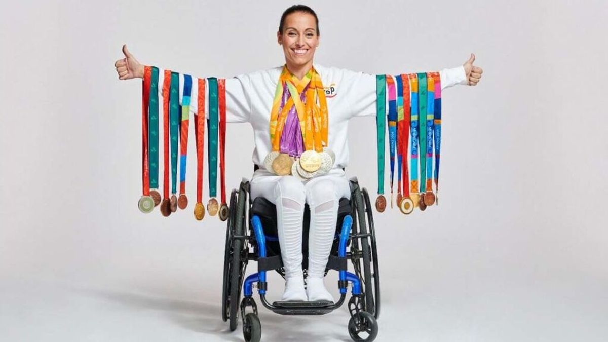 Teresa Perales, la deportista española más laureada tras su última plata en Tokio