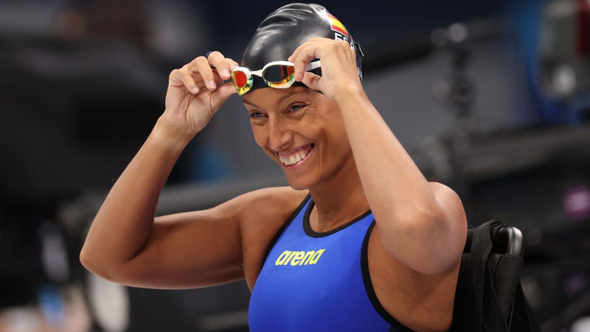Teresa Perales agranda su leyenda al lograr la plata en 50 metros espalda en Juegos Paralímpicos Teresa Perales agranda su leyenda al lograr la plata en 50 metros espalda en Juegos Paralímpicos