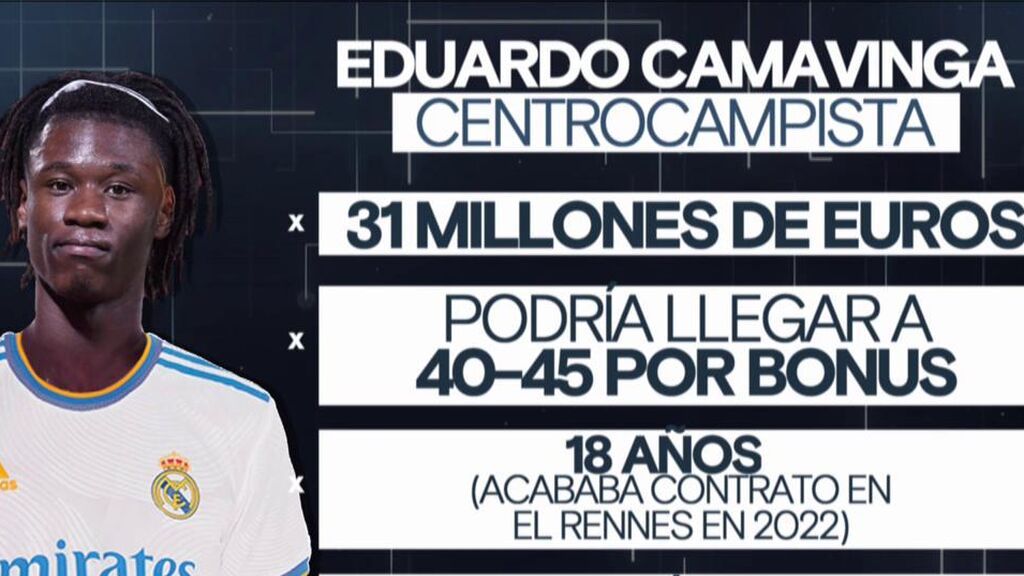 El Real Madriid hace oficial el fichaje de Eduardo Camavinga