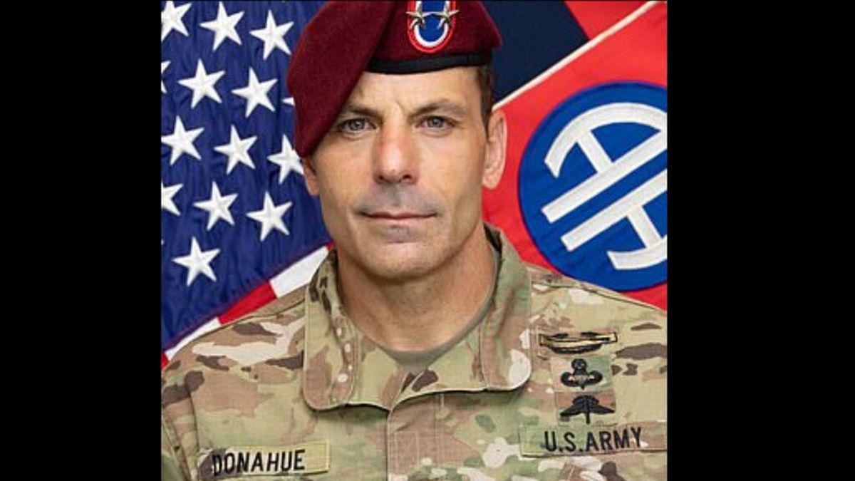 Christopher Donahue, el último soldado norteamericano en dejar Afganistán