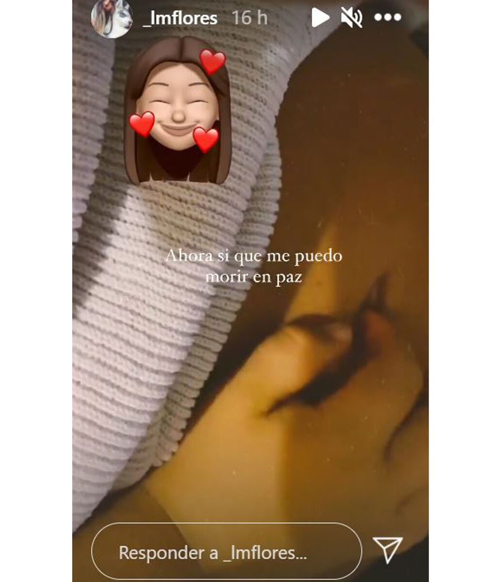 Laura Matamoros ha compartido una imagen única