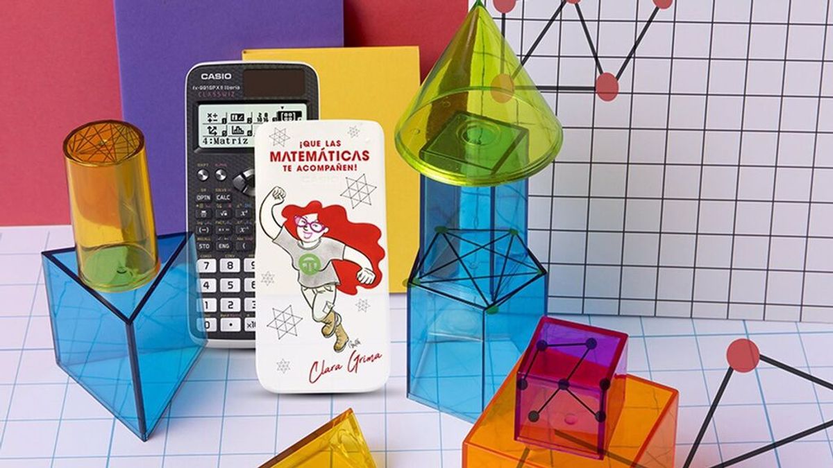La profesora de la Universidad de Sevilla Clara Grima, elegida para ilustrar las calculadoras Casio La profesora de la Universidad de Sevilla Clara Grima, elegida para ilustrar las calculadoras Casio