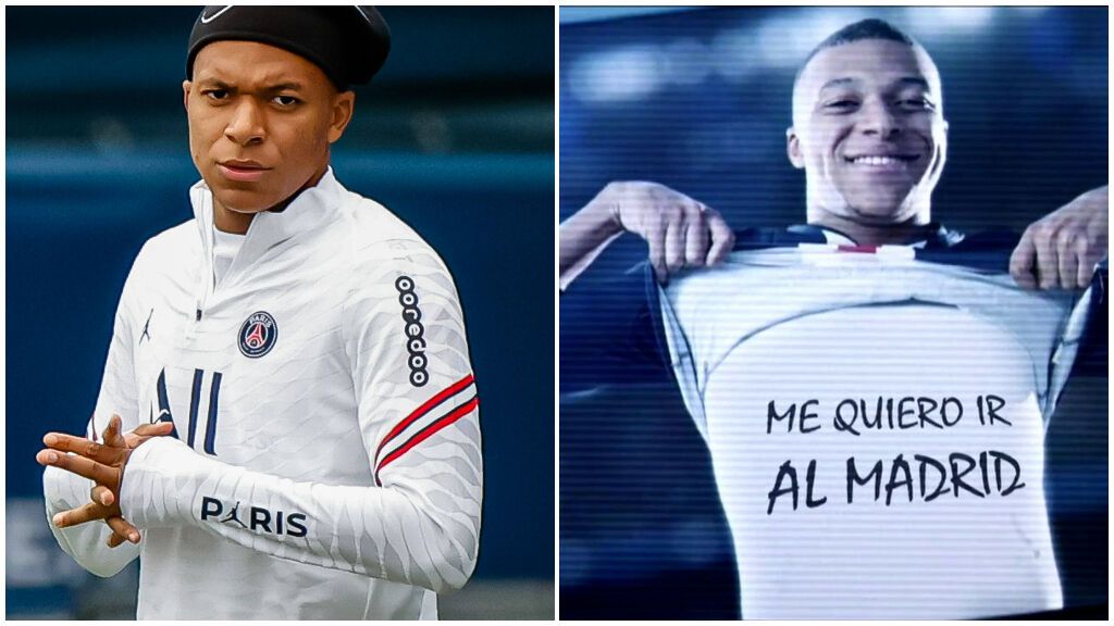 Mbappé hizo un guiño al Real Madrid, para borrarlo después: "Reprograma tus sueños para pronto"