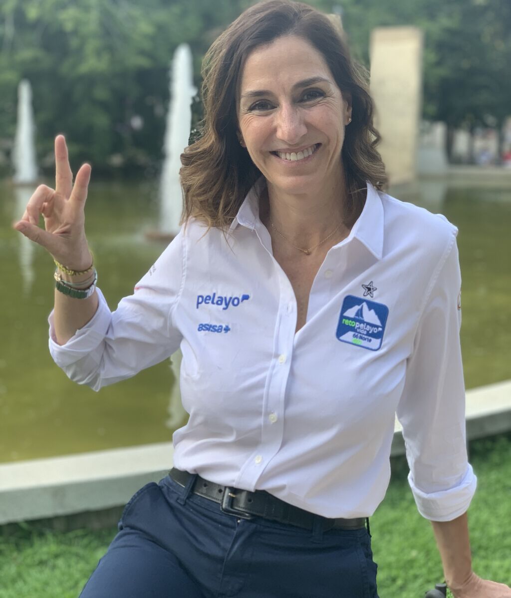 Ana Álvaro, durante la entrevista con NIUS