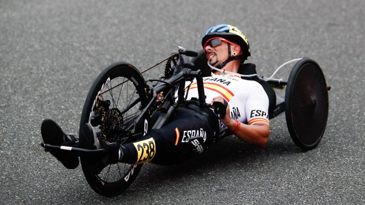 Sergio Garrote suma su segunda medalla tras ser bronce en la prueba en línea de bicicletas de mano